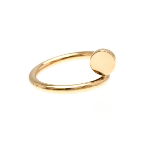 CARTIER Pink Gold (18K) No Stone Band Ring Size 7.25 #55 - Picture 5 of 9